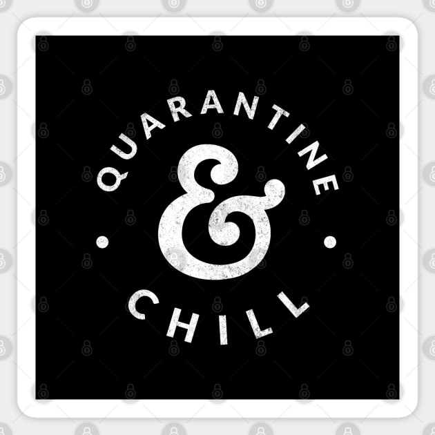 Quarantine & Chill Sticker by BodinStreet